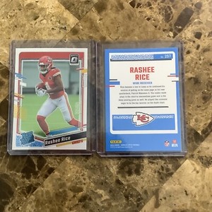 Rashee Rice 2023 Panini Donruss Optic Football Rated Rookie Base RC #257 B19