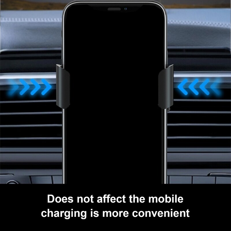 Car Phone Holder Auto Air Vent Mount Clip Stand 360Rotation