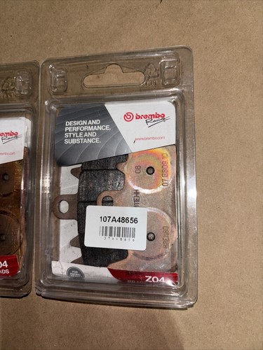 DUCATI 899 959 V2 HYPERMOTARD SS 939 SS OEM BREMBO FRONT BRAKE PADS SET 07B80910 - Picture 3 of 8