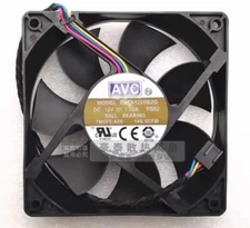 AVC DATA1225B2G 12025 DC12V 1.02A 12CM 4-Wire Dual Ball Cooling Fan