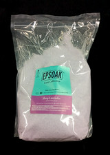 10 LBS - LUXE COLLECTION - Epsoak Everyday Sleep LAVENDER LUXURY BATH SALTS