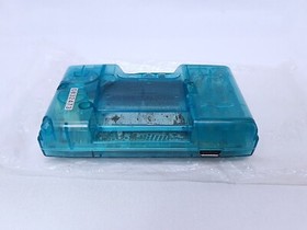 Neogeo Pocket Color Crystal Blue Boxed Console SNK CIB w/Buttonbattery Tested