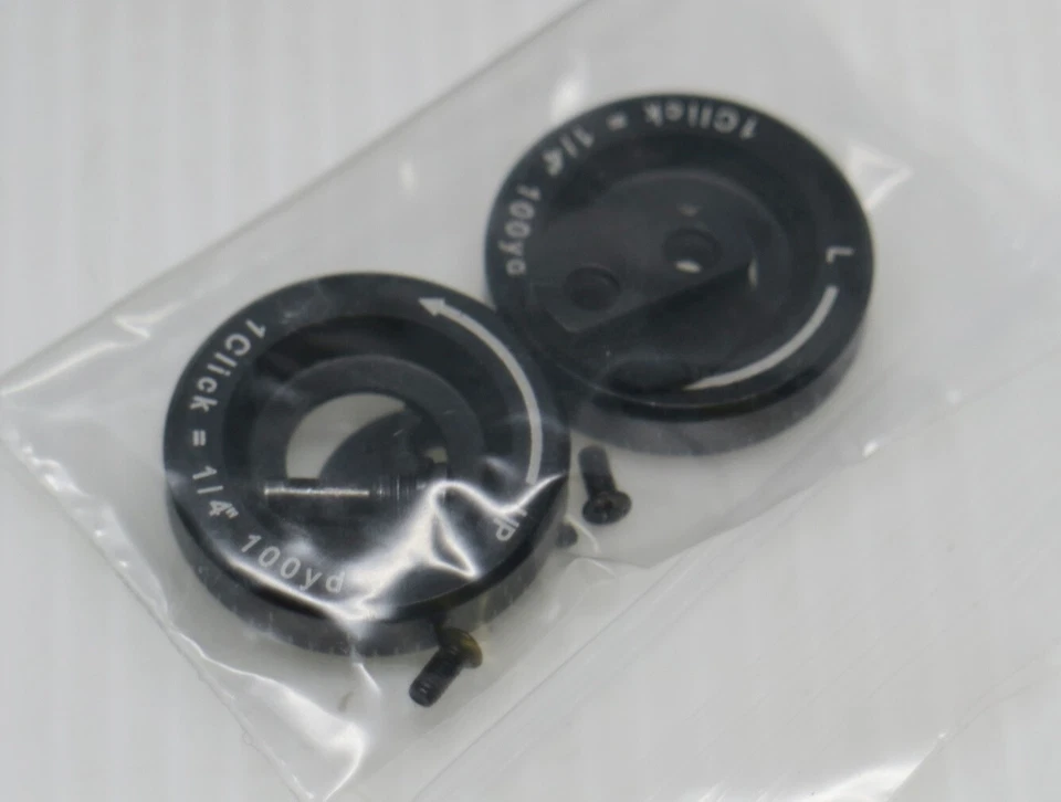 Bushnell Banner 61-412 4-12x40 Rifle Scope Objective Bell Windage Knobs Caps - Image 4 of 4