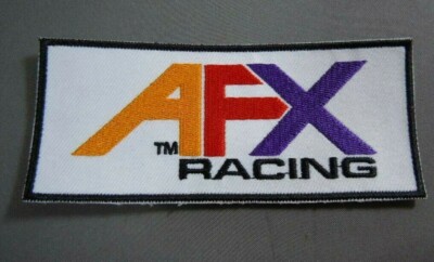 AFX Iron-On Embroidered Patch - Aurora Slot Car Racing- 4.5 x 2'' 