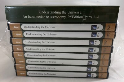 Understanding the Universe Intro to Astronomy 2nd Ed 16 Disc DVD Set ...