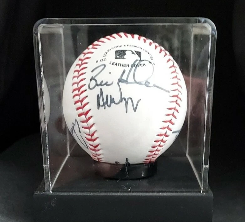 2006 Boston Red Sox Team Signed Baseball 6 players! JSA LOA; Crisp Lester & More - Image 2 of 4