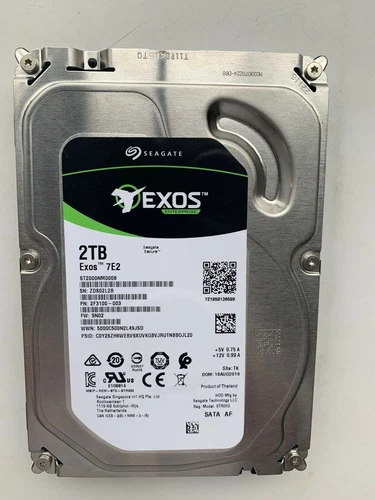 compatible Seagate ST2000NM0008 2TB 7200RPM 3.5" SATA 6Gb/s 128MB Cache HDD - Picture 1 of 4