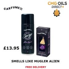 CARFUME CAR - ALIEN PERFUME CAR CARE  LIKE MUGLER ALIEN AIR FRESHENER BUNDLE