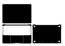 Carbon Stickers Skin Cover for Macbook PRO 13 TOUCH BAR A1706 A1989 A2159 2016