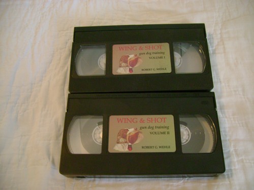 WEHLE Wintg & Shot Gun Dog Training VHS Elhew Kennels 2 Vol Set Country Press - Picture 3 of 3