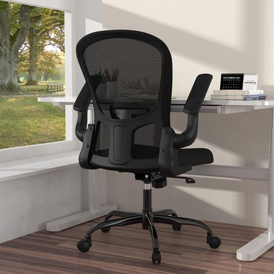 Ergonomic Office Chair, Comfort Swivel Home Office Task Chair, Breathable Mesh D
