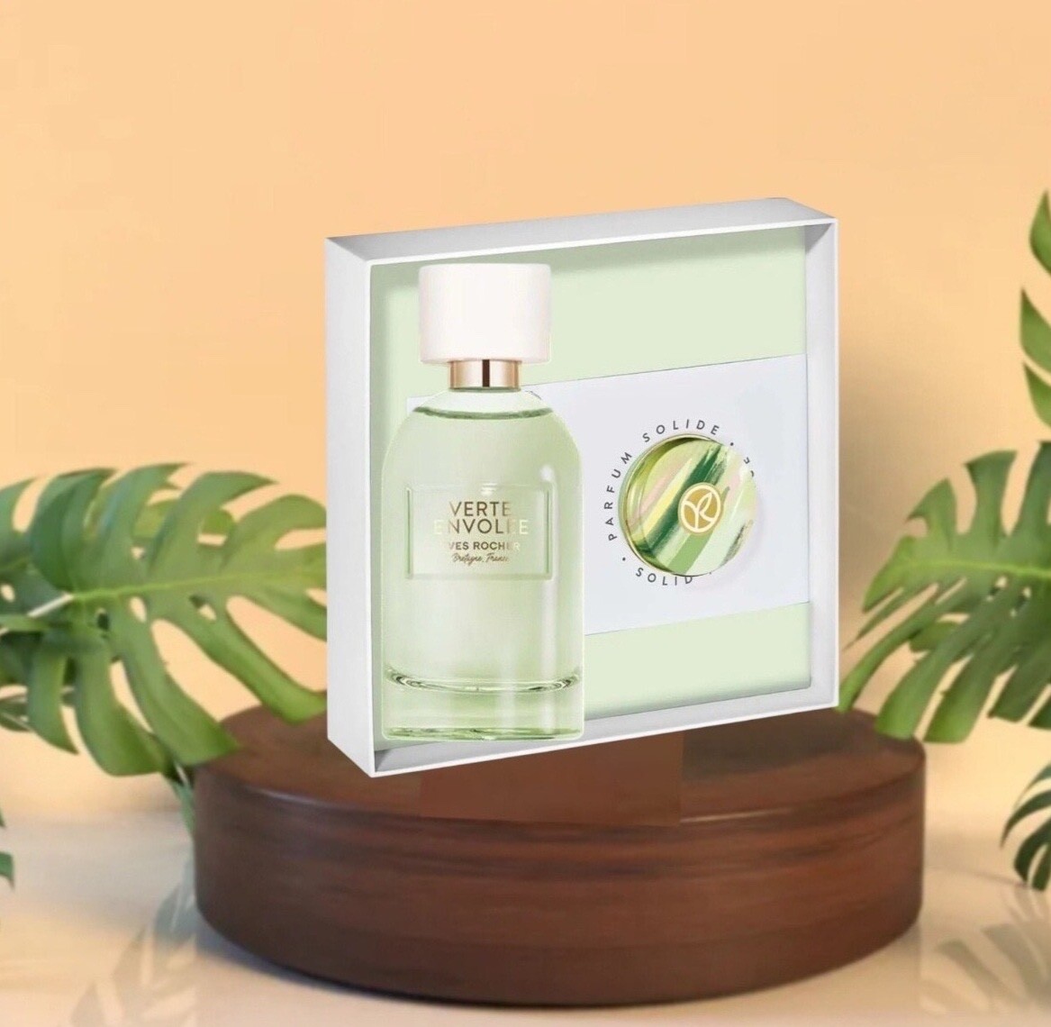 Eau de parfum Verte Envolée Yves Rocher 30 ml avec parfum solide 13 g longue tenue