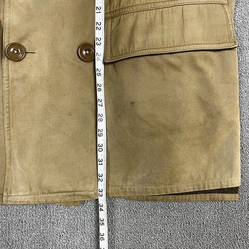 Vintage 40s WW2 Jeep Coat Mackinaw Jacket M1938 Size 38 Barnstormer Military - Picture 10 of 10