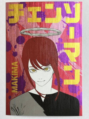 Chainsaw Man Giragira Postcard Collection Makima a Fujimoto Anime JAPAN