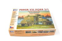Sdv Kunststoff Modellbausatz 1:87 H0 Lkw Truck Praga V3S Poka 3/1 Gulaschkanone