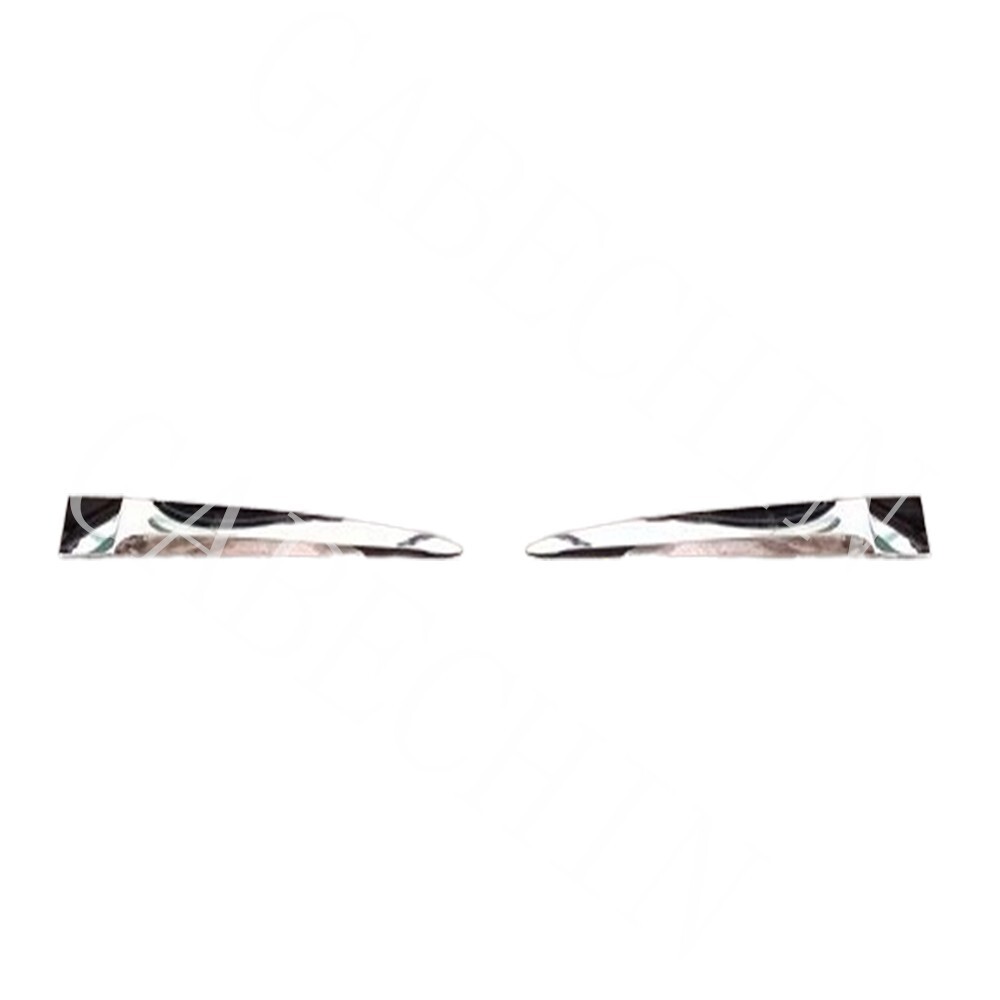 For BENTLEY GT GTC REAR BUMPER CHROME TRIM KIT OEM：3W3807819B 3W3807820B