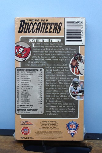 Tampa Bay Buccaneers 2000 Official NFL Team Video (VHS, 2000) Sealed - Picture 2 of 2