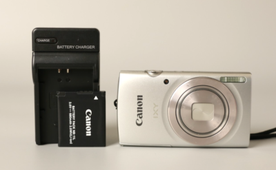 #ad Canon IXY 200 Silver Digital Camera menu English w Battery Charger Japan $189.98