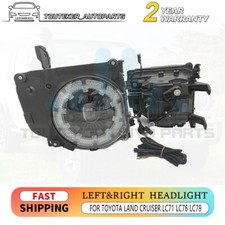 2PCS/Pair LED Head Lights For Toyota Land Cruiser 70 Series LC71/ LC76/LC79 2024