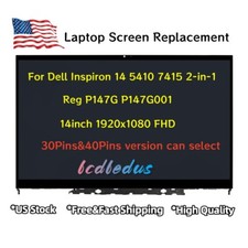 LCD Touch Screen Digitizer For Dell Inspiron 14 7415 5410 2-in-1 P147G P147G001