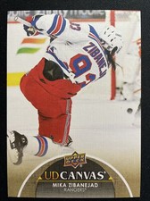 21-22 UD Series 1 Hockey Canvas C56 Milka Zibanejad