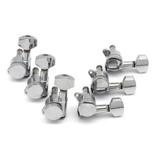 6L Chrome Locking Guitar Tuners Machine Head Tuning Pegs for Electric guitar