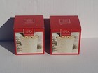 Lenox Set of 2 Gold Trimmed Votive Tea Light Candle Holders Merry Lights Angel