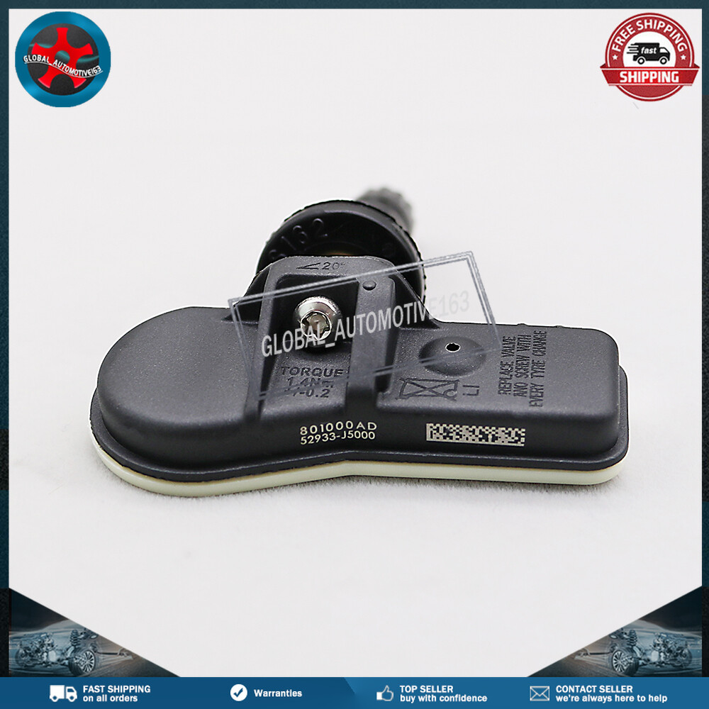 4PCS TPMS Tire Pressure Sensor 52933J500 For Genesis G70 Kia Stinger