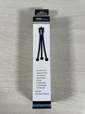 Vivitar 4 Inch Pocket Mini Tripod Digital Video Cameras w/ Tripod Socket