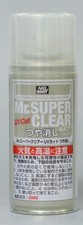 Gunze Mr Hobby Super Smooth Clear MATTE "Flat" UV CUT Spray 5.75 oz. B523Y