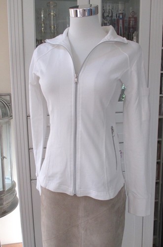 Clinic Dress, Sweatjacke, Jacke, weiß XS S, Arbeitskleidung - Bild 5 von 7