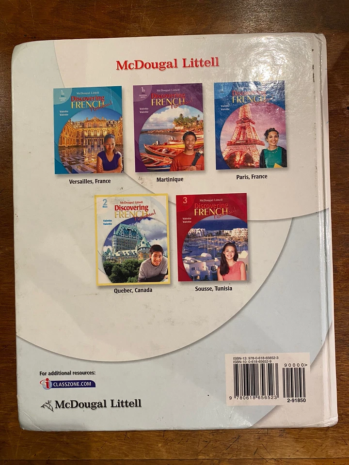 Discovering French, Nouveau!: Student Edition Level 2 2007 by McDougal Littel - Image 2 of 2