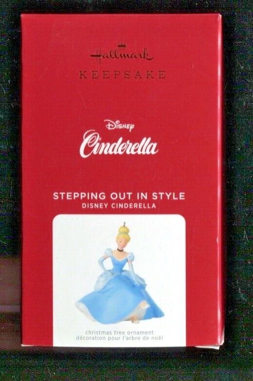 2021 Hallmark Ornaments - STEPPING OUT IN STYLE - Disney Cinderella - New in Box