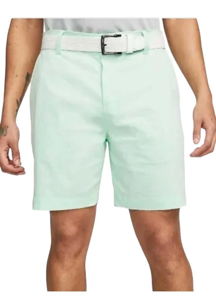 SIZE 30 Nike Men’s Dri-FIT UV Chino 9" Golf Shorts / MINT FOAM DA4142-308