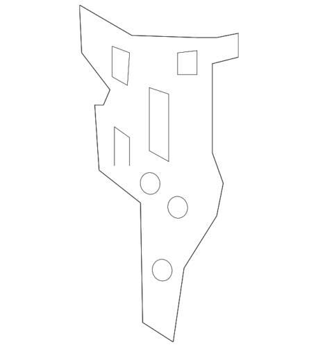 Placa de conector para Nissan (N/P G51A7-6CAMA)