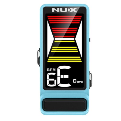 New NUX NTU-3 Flow Tune MKII Blue Mini Guitar Tuner Pedal