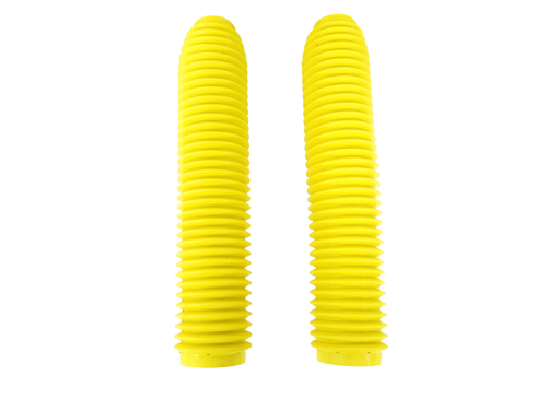 Pro Series 43mm Front Fork Boots Yellow Suzuki RM 125 250 465 500 DR 350 650