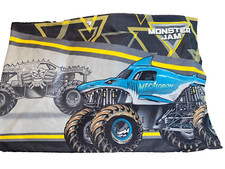 J5 WOW MONSTER JAM Grave Digger Reversible Standard pillow case Microfiber 