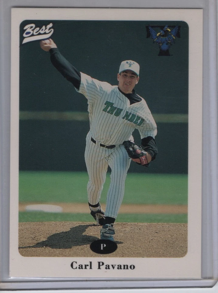1996 Best Trenton Thunder [Pavano] [Nixon] [Merloni] [PSA-10] [Como nuevo] Foto 2 de 4