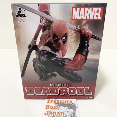 Sega MARVEL COMICS Deadpool Luminasta Toy Figure 7.4in 19cm X-Men Wade Wilson