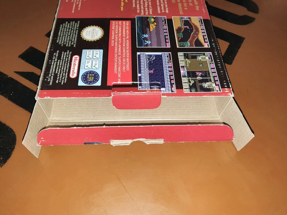 ## Super Metroid for Nintendo Snes / super nintendo - UK Big Box Version ## - Image 3 of 4