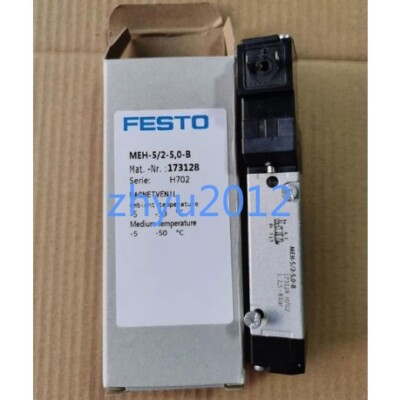 Distributeur Pneumatique FESTO MEH-5/2-5,0-B 173128 - Neuf En Boîte D'origine, Livraison Rapide
