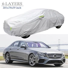 For Mercedes-Benz E-Class E350 Full Car Cover Waterproof All Weather Protection