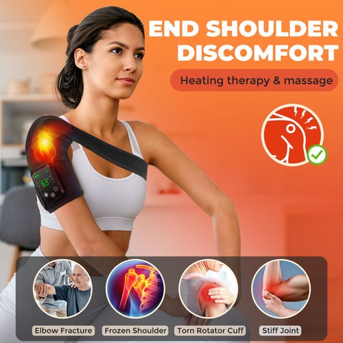 3 in 1 Electric Heated Knee Joint Massager with Vibration Therapy Pain Relief - Picture 7 of 23