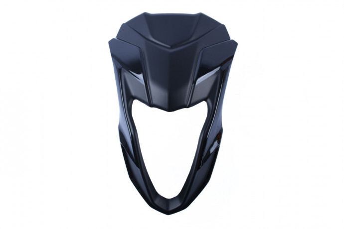 Cupolino frontale nero resistant aux chocs pour Honda Grom MSX 125