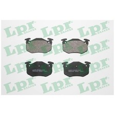 Satz Bremsbeläge Bremsklötze hinten für Peugeot 206 2A/C CC 2D SW 2E/K | 2412