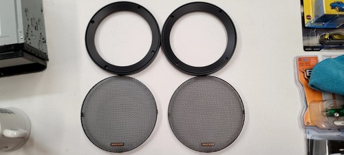 (2) 6.5" KICKER KS SPEAKER GRILL COVERS 6 1/2 INCH New - Picture 10 of 10