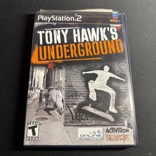 Tony Hawk's Underground (Sony PlayStation 2, 2003) Complete