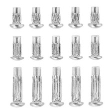 1500 Pcs Rivet Fasteners Conical Shaped Rivets Solid for Signage