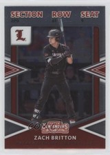 2020 Panini Elite Extra Edition College Tickets Zach Britton #CT-ZB 1n5